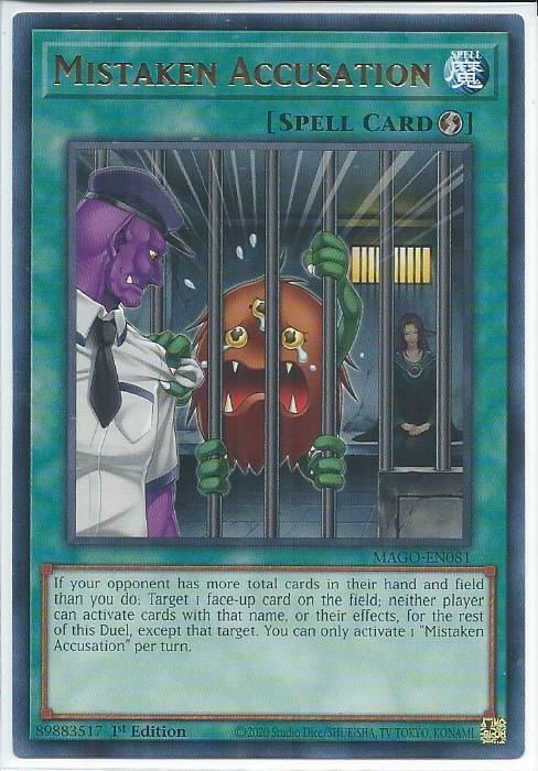MAGO-EN081 Mistaken Accusation - Rare