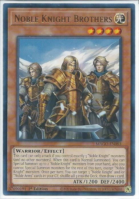 MAGO-EN083 Noble Knight Brothers - Rare