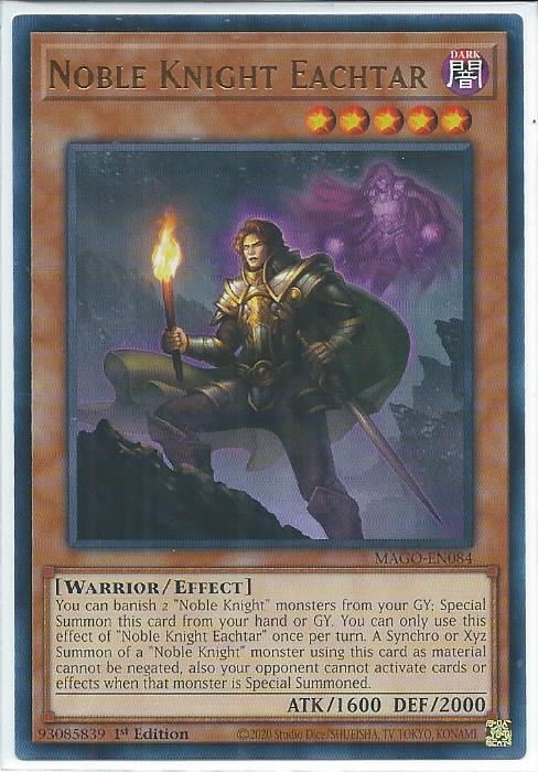 MAGO-EN084 Noble Knight Eachtar - Rare