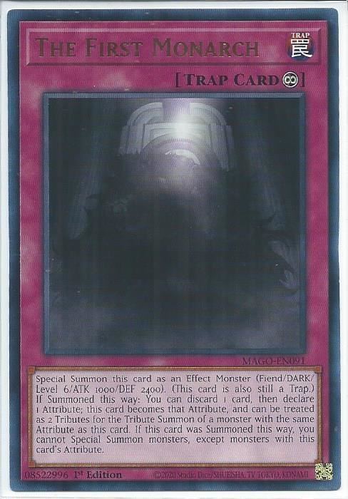 MAGO-EN091 The First Monarch - Rare