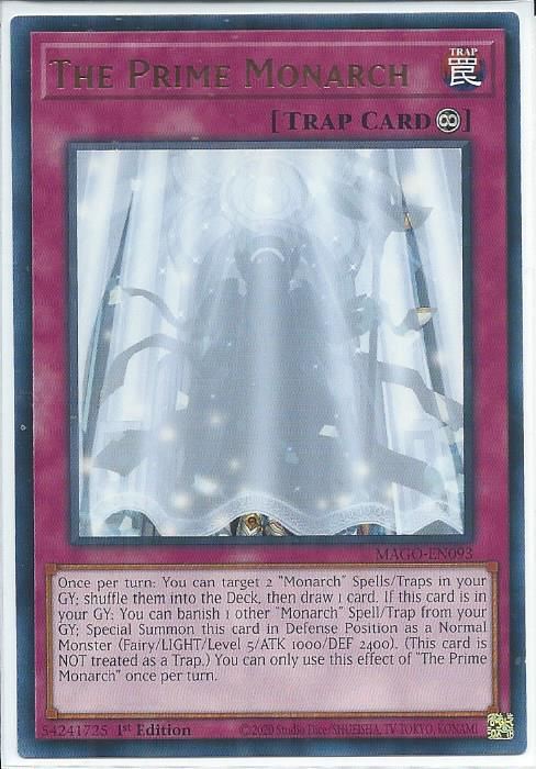 MAGO-EN093 The Prime Monarch - Rare