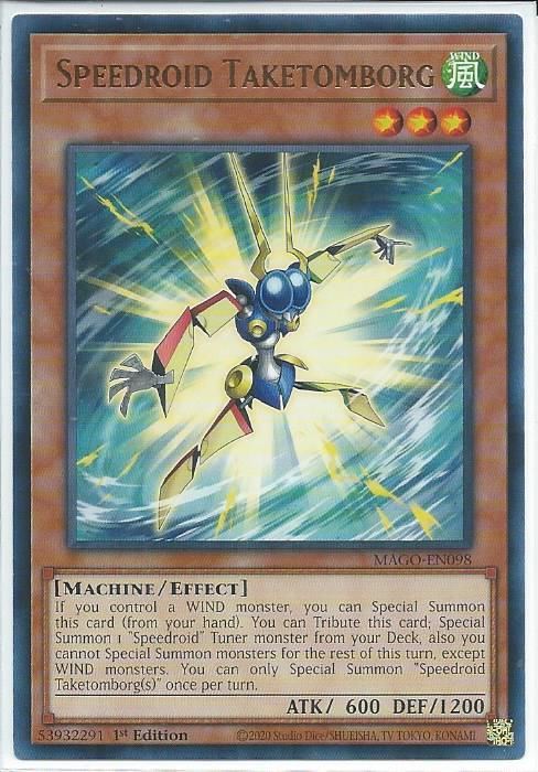 MAGO-EN098 Speedroid Taketomborg - Rare