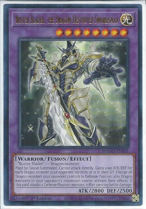 MAGO-EN101 Buster Blader, the Dragon Destroyer Swordsman - Rare