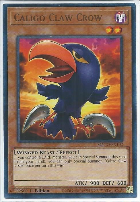 MAGO-EN102 Caligo Claw Crow - Rare