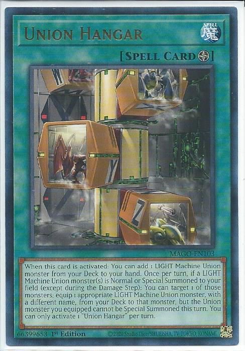 MAGO-EN103 Union Hangar - Rare