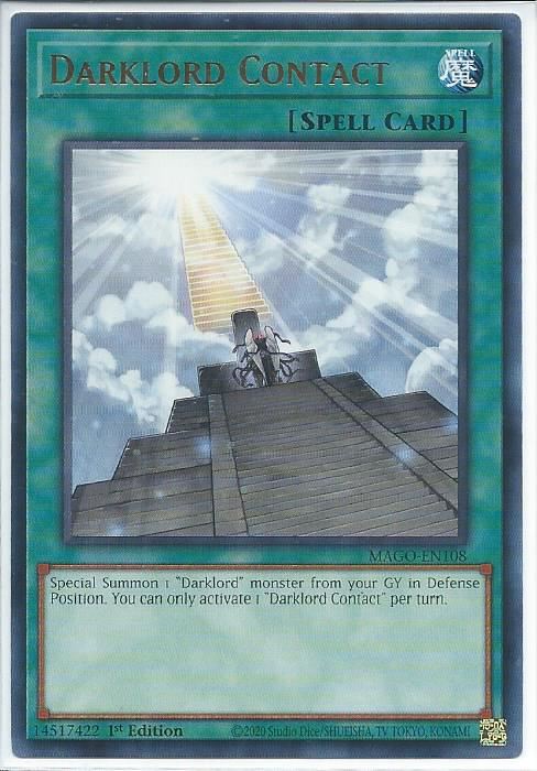 MAGO-EN108 Darklord Contact - Rare