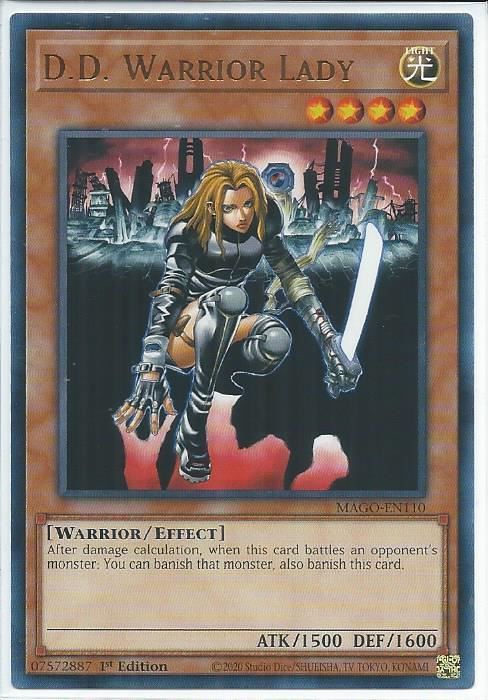 MAGO-EN110 D.D. Warrior Lady - Rare