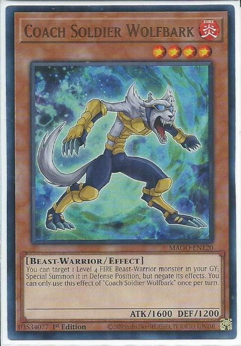 MAGO-EN120 Coach Soldier Wolfbark - Rare