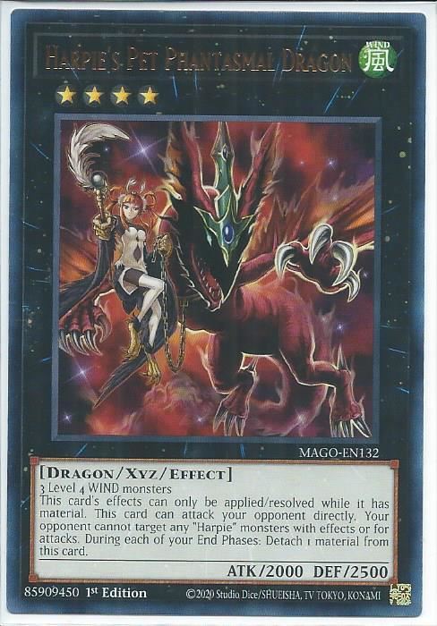 MAGO-EN132 Harpie's Pet Phantasmal Dragon - Rare