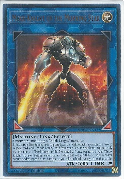 MAGO-EN137 Mekk-Knight of the Morning Star - Rare