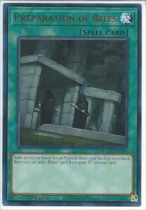 MAGO-EN144 Preparation of Rites - Rare