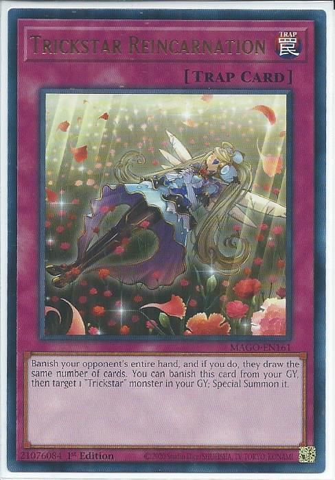 MAGO-EN161 Trickstar Reincarnation - Rare