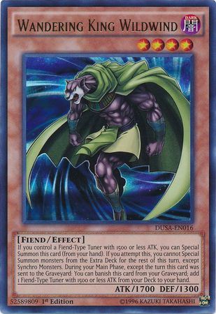 tvni DUSA-EN016 - Wandering King Wildwind - Ultra Rare