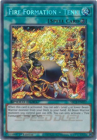 SBCB-EN057 - Fire Formation - Tenki - Secret Rare