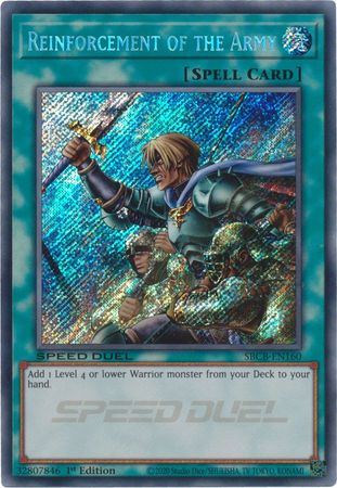 SBCB-EN160 - Reinforcement of the Army - Secret Rare