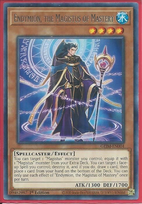 GEIM-EN004 Endymion, the Magistus of Mastery – Rare