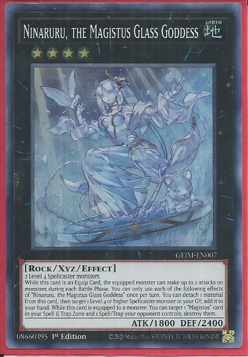 GEIM-EN007 Ninaruru, the Magistus Glass Goddess – Super Rare