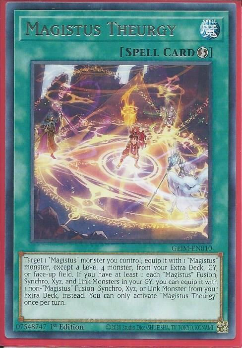 GEIM-EN010 Magistus Theurgy – Rare