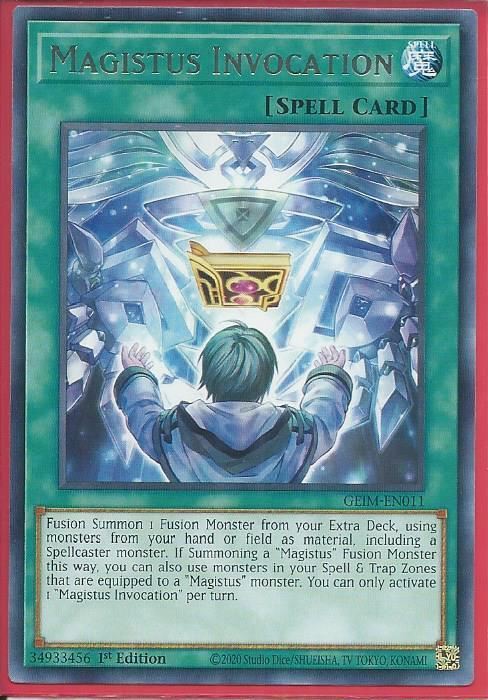 GEIM-EN011 Magistus Invocation – Rare