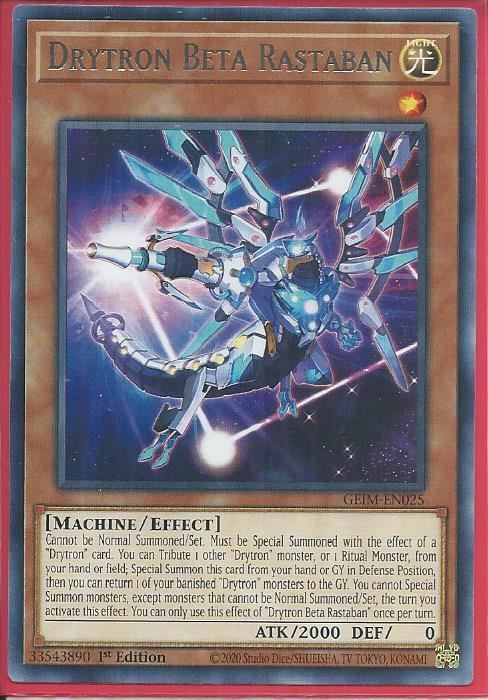 GEIM-EN025 Drytron Beta Rastaban – Rare