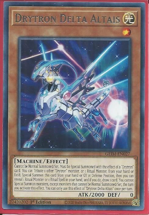 GEIM-EN027 Drytron Delta Altais – Rare