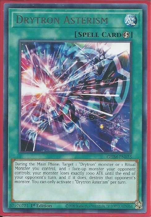GEIM-EN035 Drytron Asterism – Rare