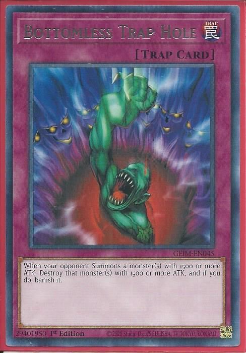 GEIM-EN045 Bottomless Trap Hole – Rare