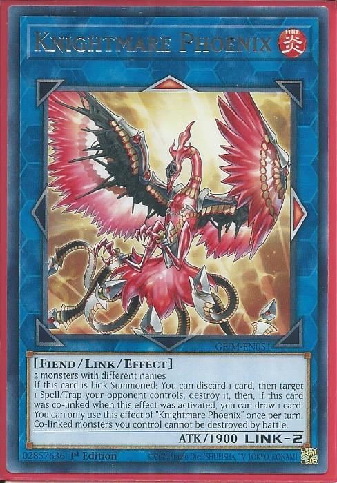 GEIM-EN051 Knightmare Phoenix – Rare |
