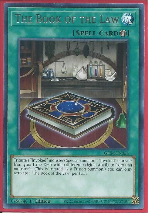 GEIM-EN054 The Book of Law – Rare