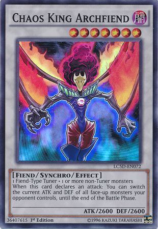 mink LC5D-EN072 - Chaos King Archfiend - Super Rare