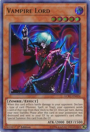 mink LCKC-EN024 -Vampire Lord - Ultra Rare