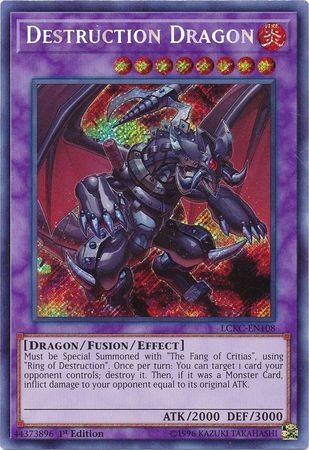 mink LCKC-EN108 - Destruction Dragon - Secret Rare