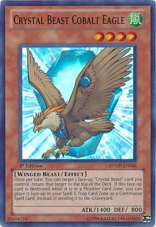 mink RYMP-EN045 - Crystal Beast Cobalt Eagle - Super Rare
