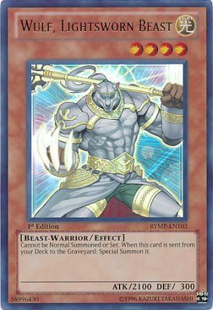 mink RYMP-EN103 - Wulf, Lightsworn Beast - Ultra Rare
