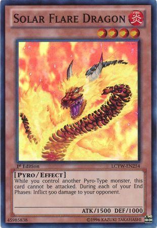 mink LCYW-EN254 - Solar Flare Dragon - Super Rare