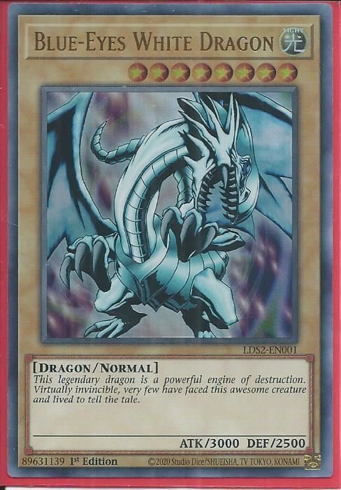 LDS2-EN001 Blue-Eyes White Dragon – Ultra Rare