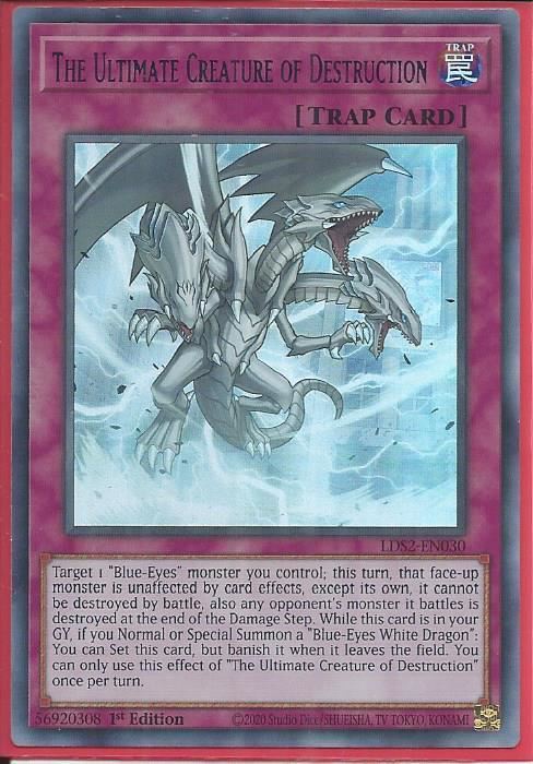 LDS2-EN030P The Ultimate Creature of Destruction – Ultra Rare PURPLE |