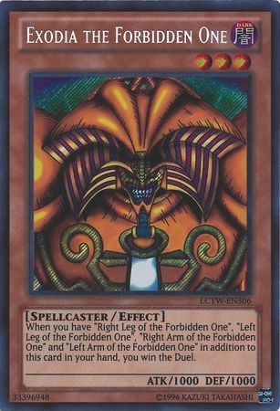 tvni LCYW-EN306 - Exodia the Forbidden One - Secret Rare