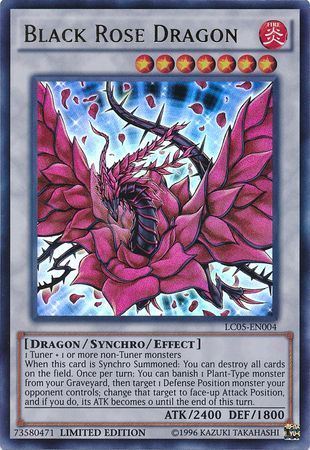 tvni LC05-EN004 - Black Rose Dragon - Ultra Rare