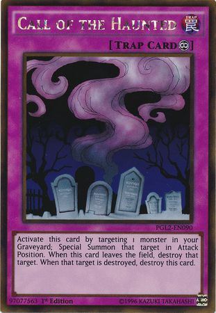 tvni PGL2-EN090 - Call of the Haunted - Gold Rare