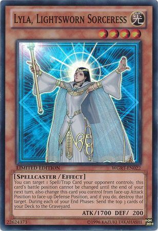 tvni WGRT-EN022 - Lyla, Lightsworn Sorceress - Super Rare Limited