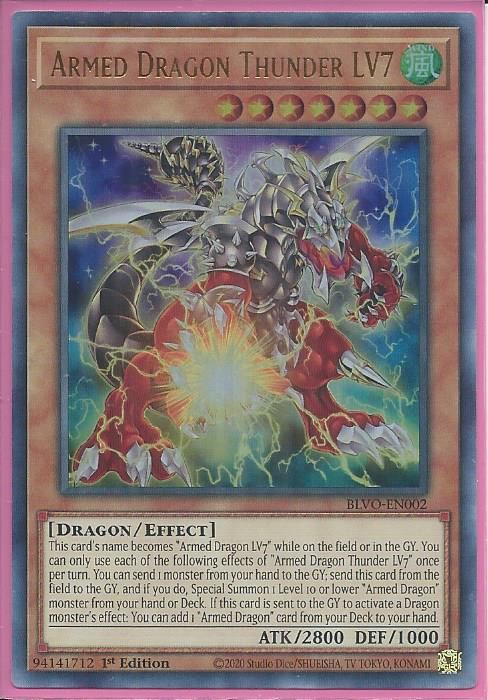 BLVO-EN002 Armed Dragon Thunder LV7 – Ultra Rare |