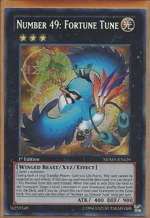 tvni NUMH-EN029 Number 49: Fortune Tune – SECRET RARE