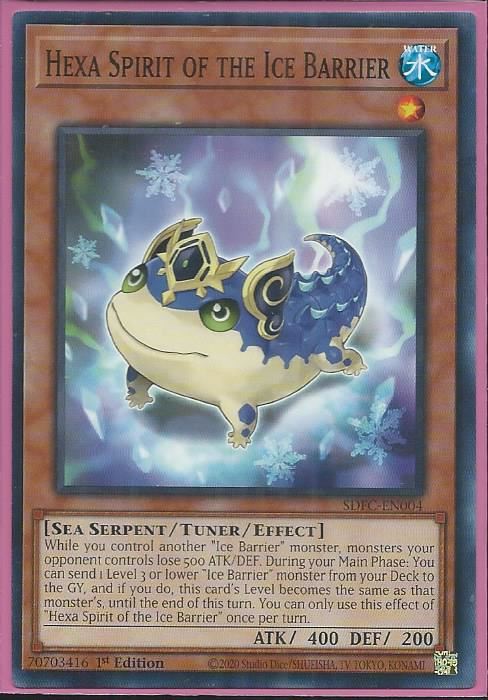SDFC-EN004 Hexa Spirit of the Ice Barrier – Common