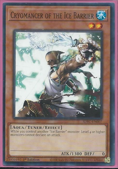 SDFC-EN007 Cryomancer of the Ice Barrier – Common