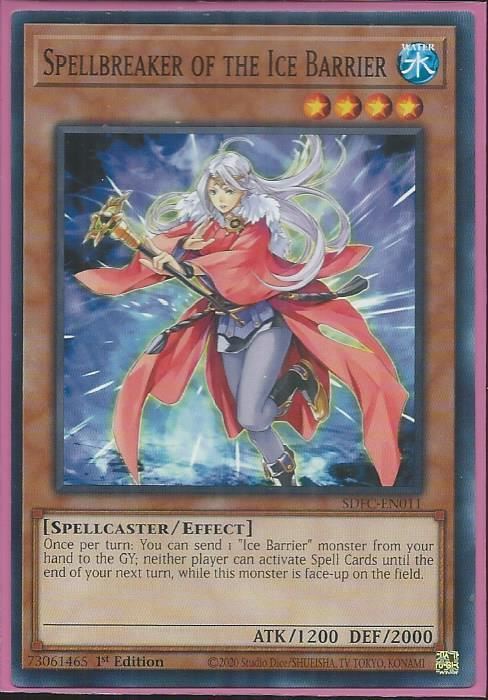 SDFC-EN011 Spellbreaker of the Ice Barrier – Common