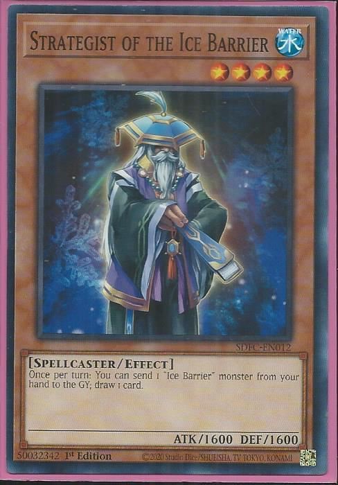 SDFC-EN012 Strategist of the Ice Barrier – Common