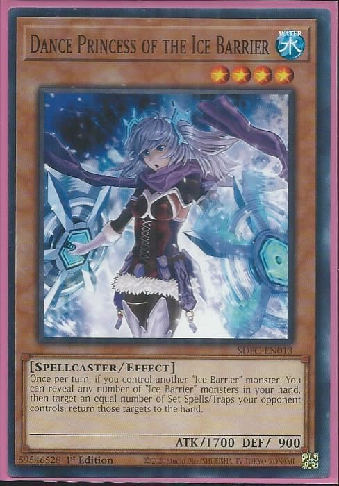 SDFC-EN013 Dance Princess of the Ice Barrier – Common