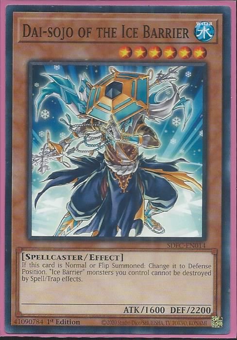 SDFC-EN014 Dai Sojo of the Ice Barrier – Common