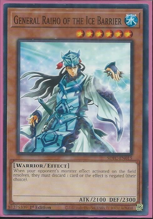 SDFC-EN015 General Raiho of the Ice Barrier – Common